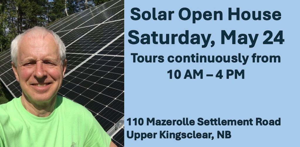 Solar Open House (new date)