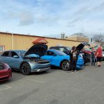 A selection of EVs at a veNBev event